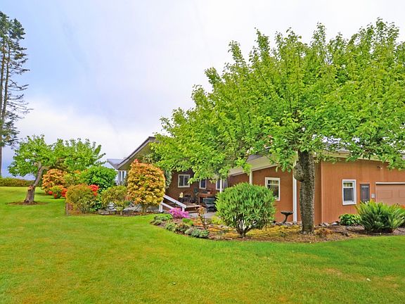 Charming waterfront home nestled on .79 acres.