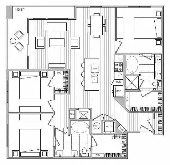 Floor plan P