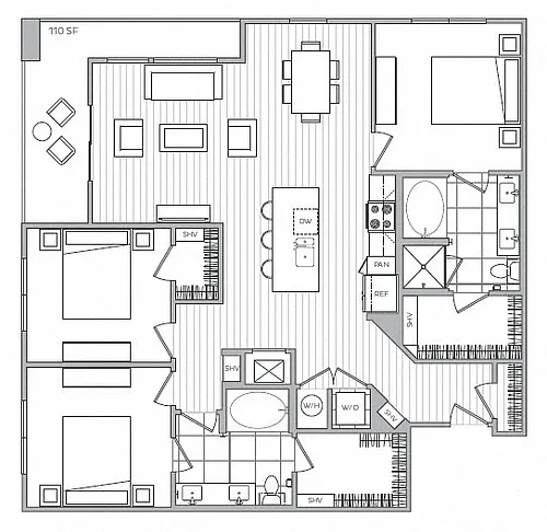 Floor plan P
