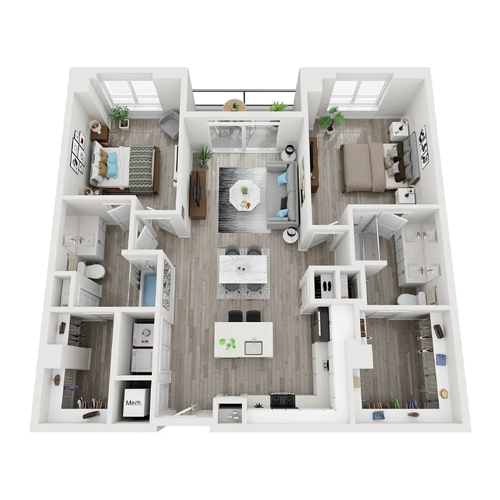 Floor plan B6