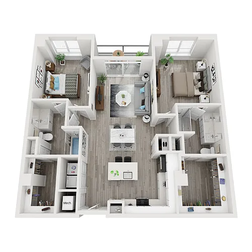 Floor plan B6