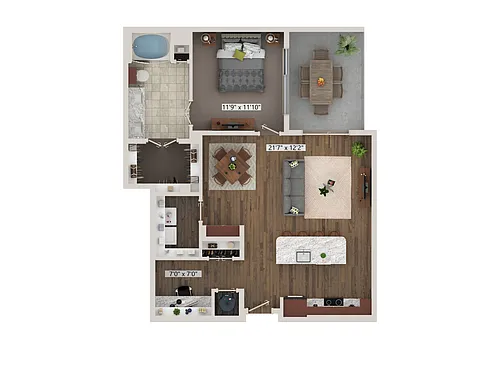 Floor plan A11