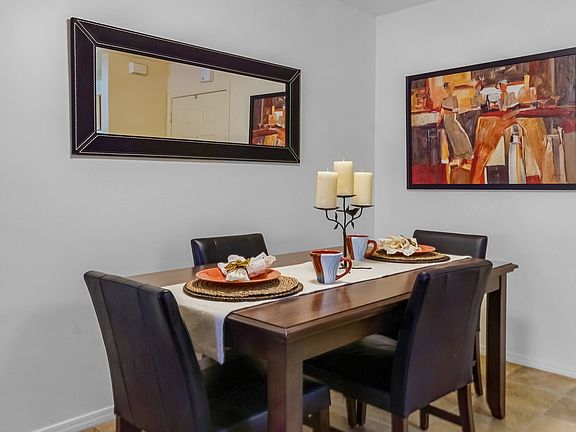 Large Floor Plans Allow for Dining Areas