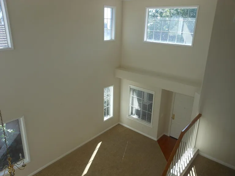 View downstairs