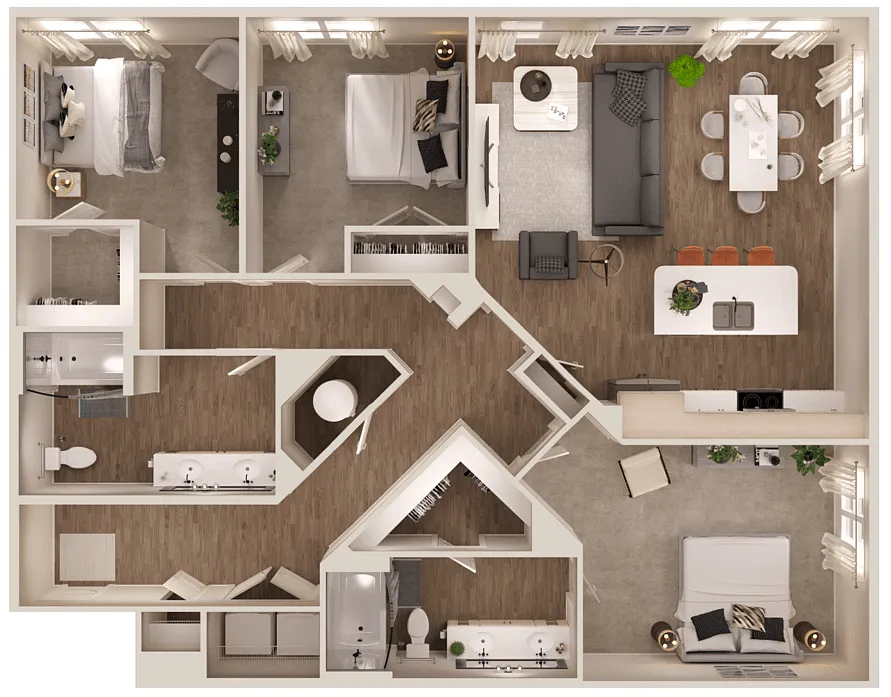 Floor plan C1A
