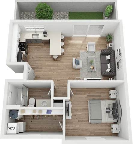 Floor plan Cholla 1