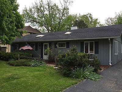 Nice ranch with two car detached garage great yard