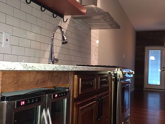 Wine Fridge, Prep sink