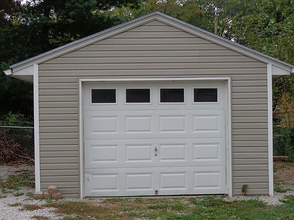 GREAT storage in this detached garage