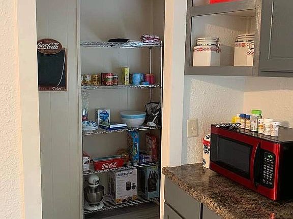 Pantry area right off kitche