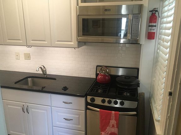 Stainless gas stove, microwave