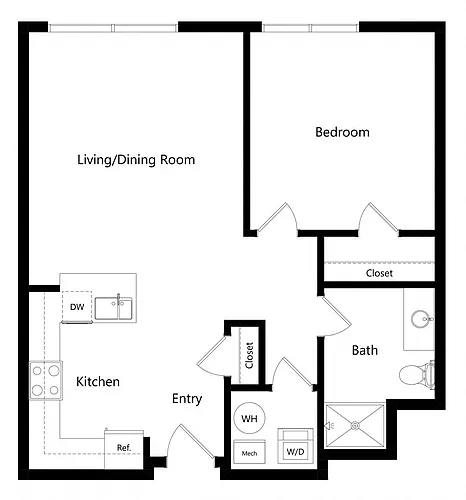 Floor plan Dallas
