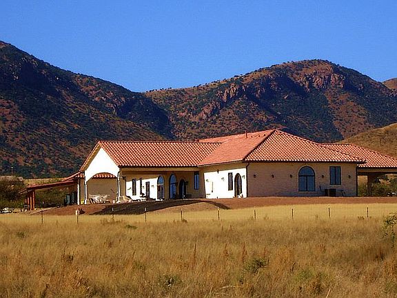 Rear of home looking West
