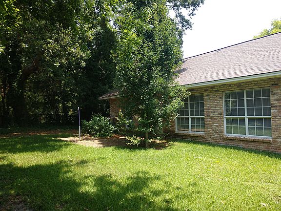 Backyard...fenced on 3 1/2 sides