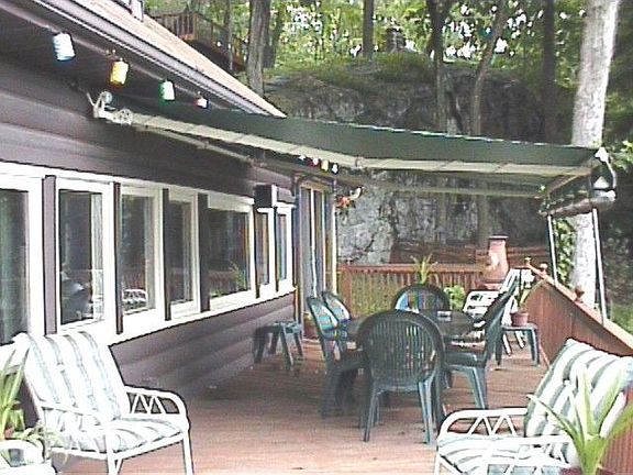 Deck with Awning