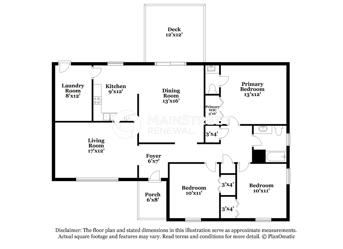 Floor Plan - 605 Brightsfield Ct