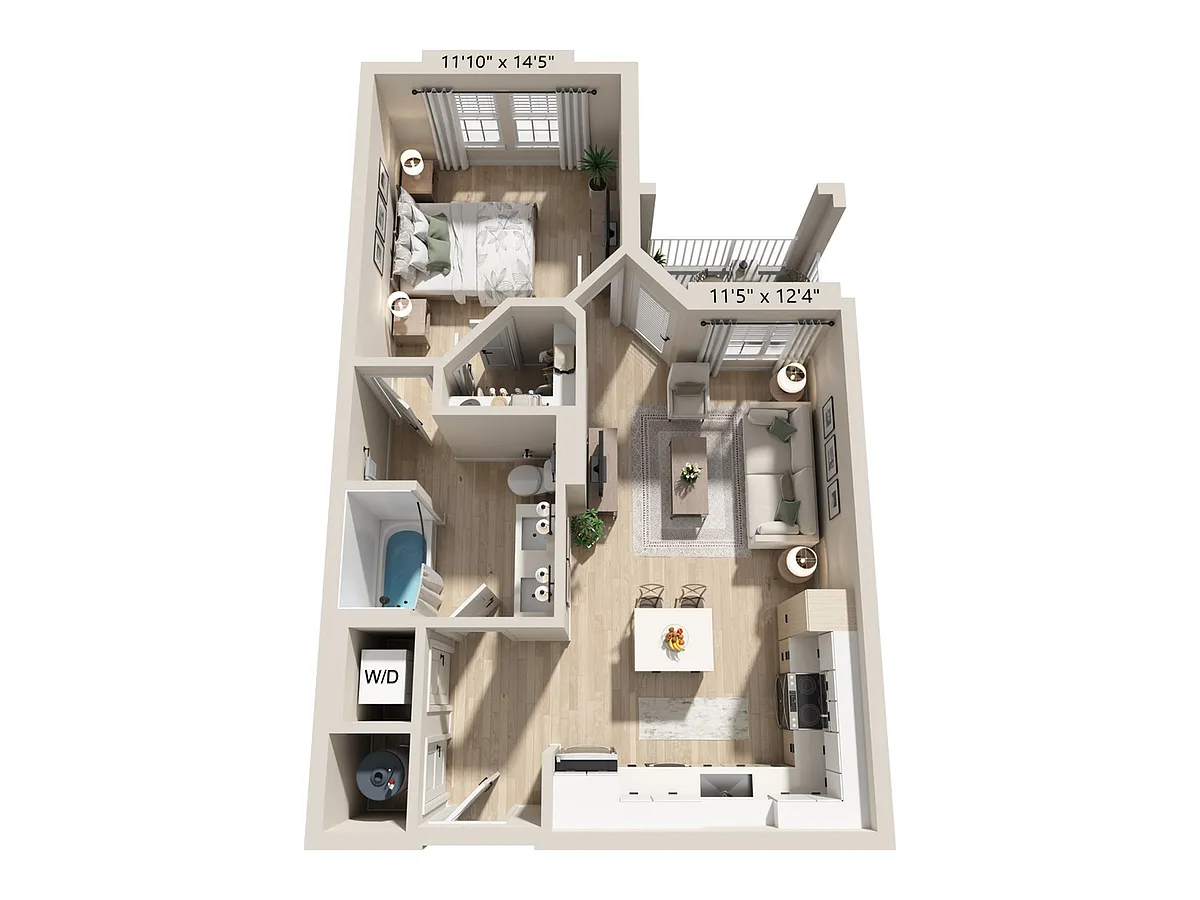 Floor plan A1