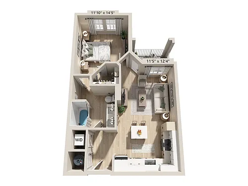 Floor plan A1