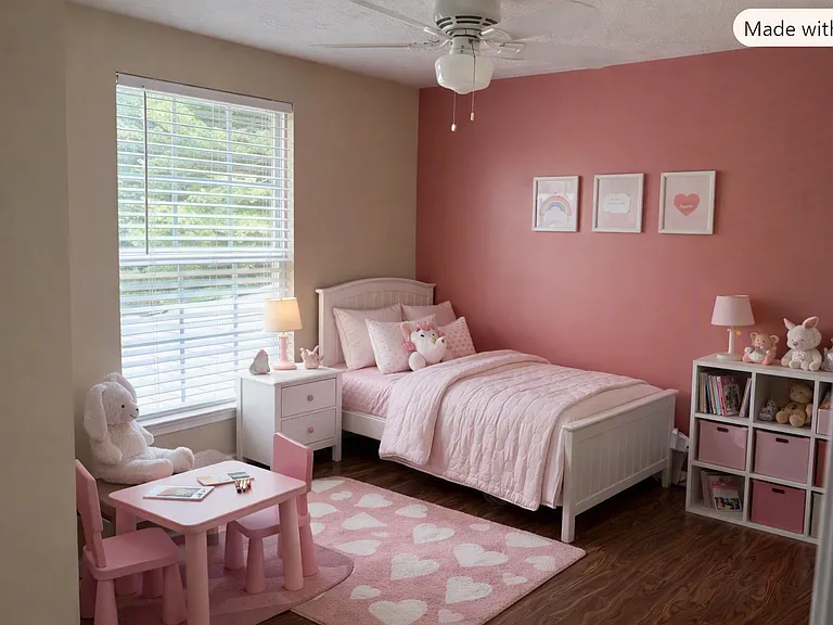 2nd Bedroom with furniture