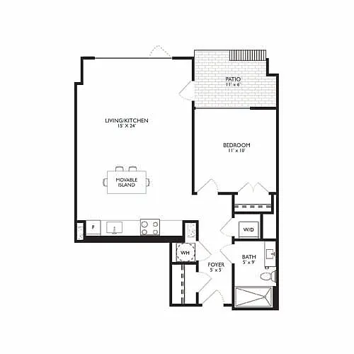Floor plan Royale 1B10