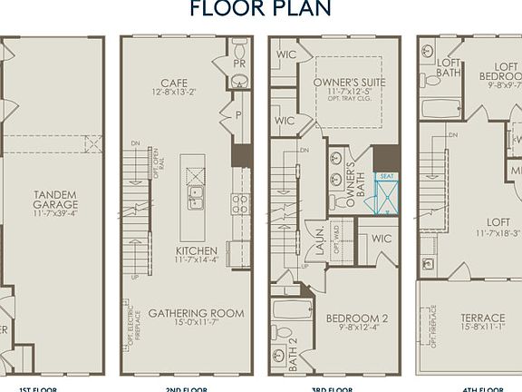 Home Design Layout with Structural Options