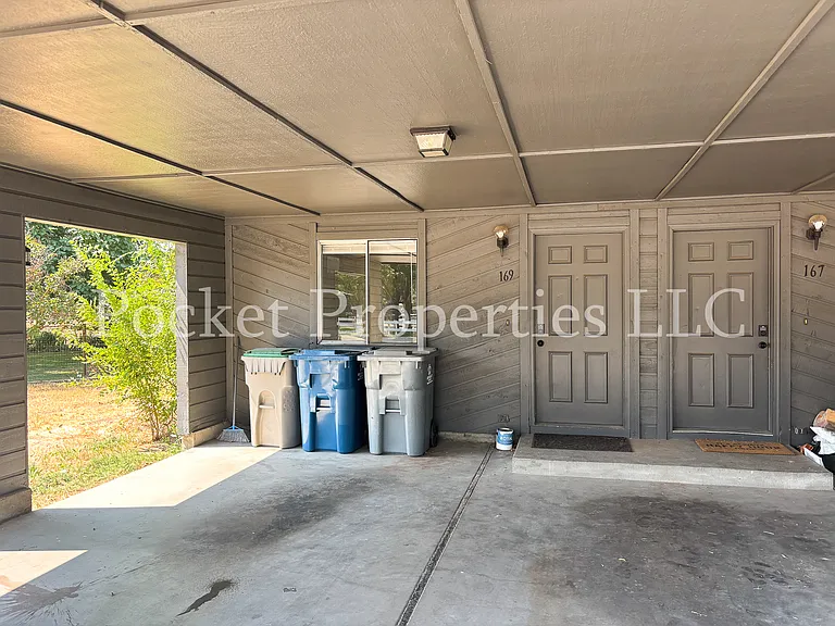 Covered carport parking