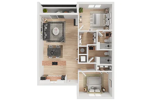 Floor plan B1