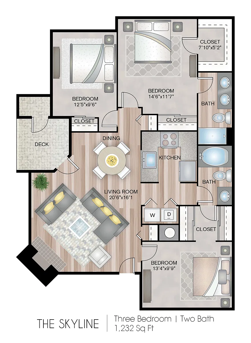 Floor plan The Skyline