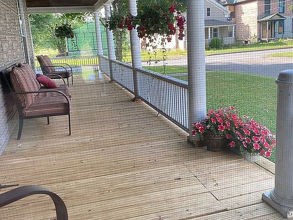 wrap around covered porch