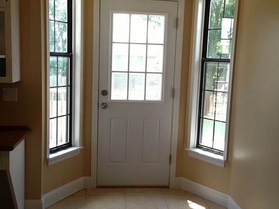 Back door to deck