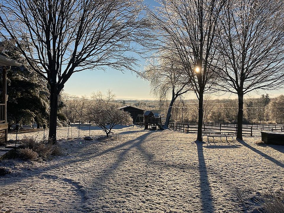 A winters view to the east