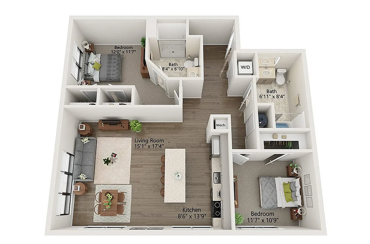 Floor plan B25