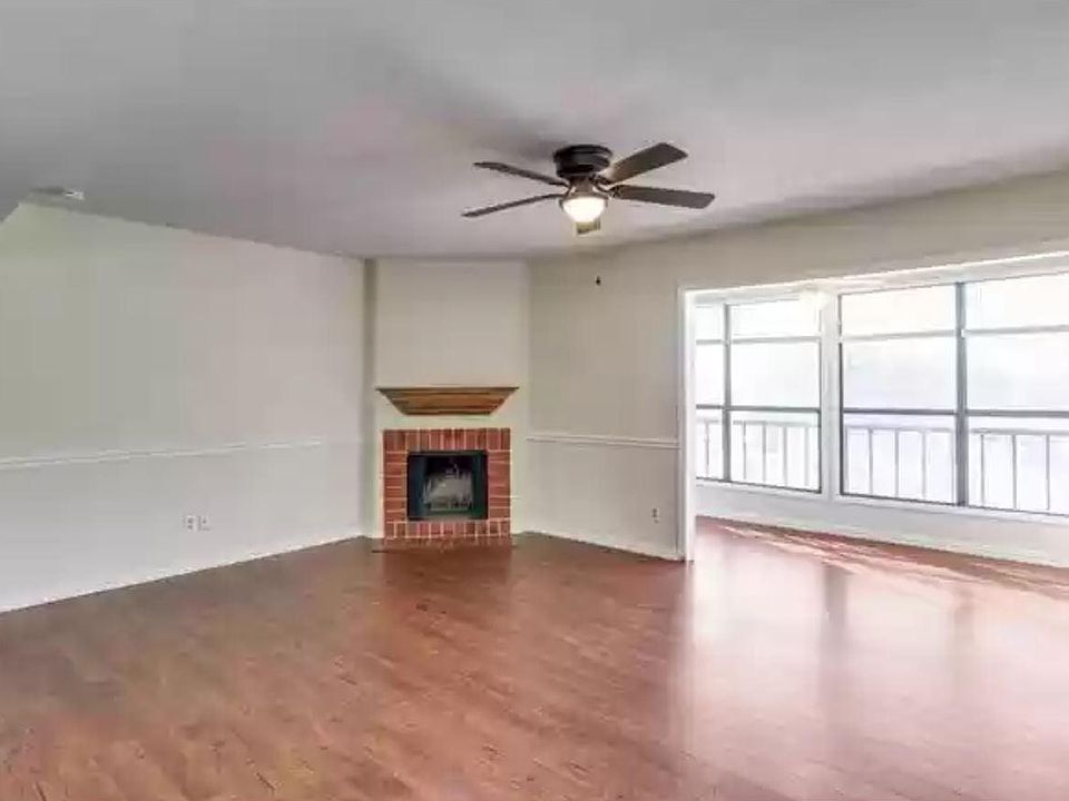 Living room fireplace