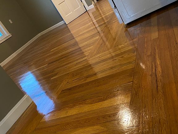 NEWLY REFURBISHED HARDWOOD FLOOR