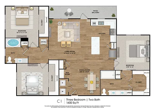 Floor plan C1