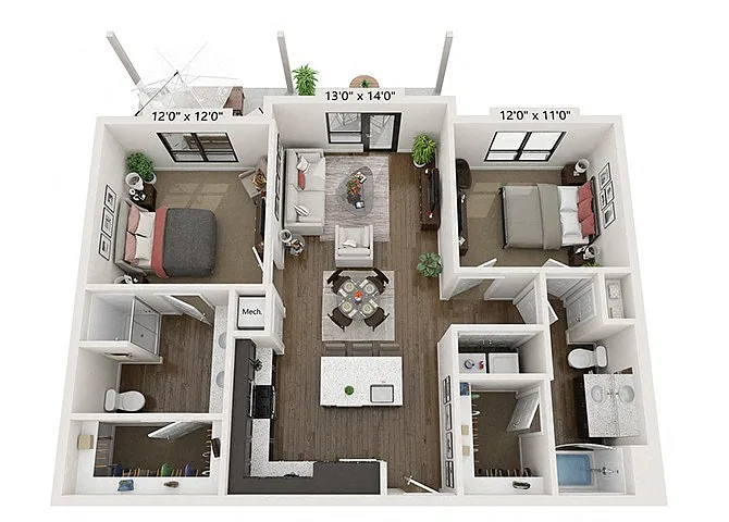 Floor plan B2C