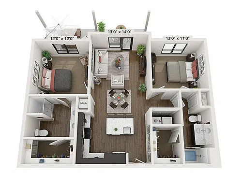 Floor plan B2C