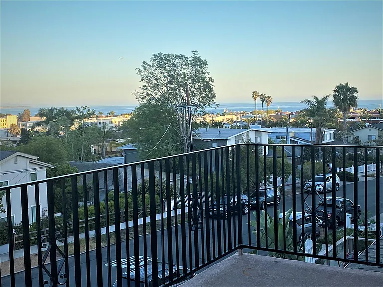 Early Evening View from the Balcony