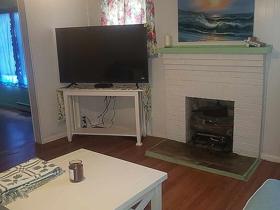 Brick Fireplace