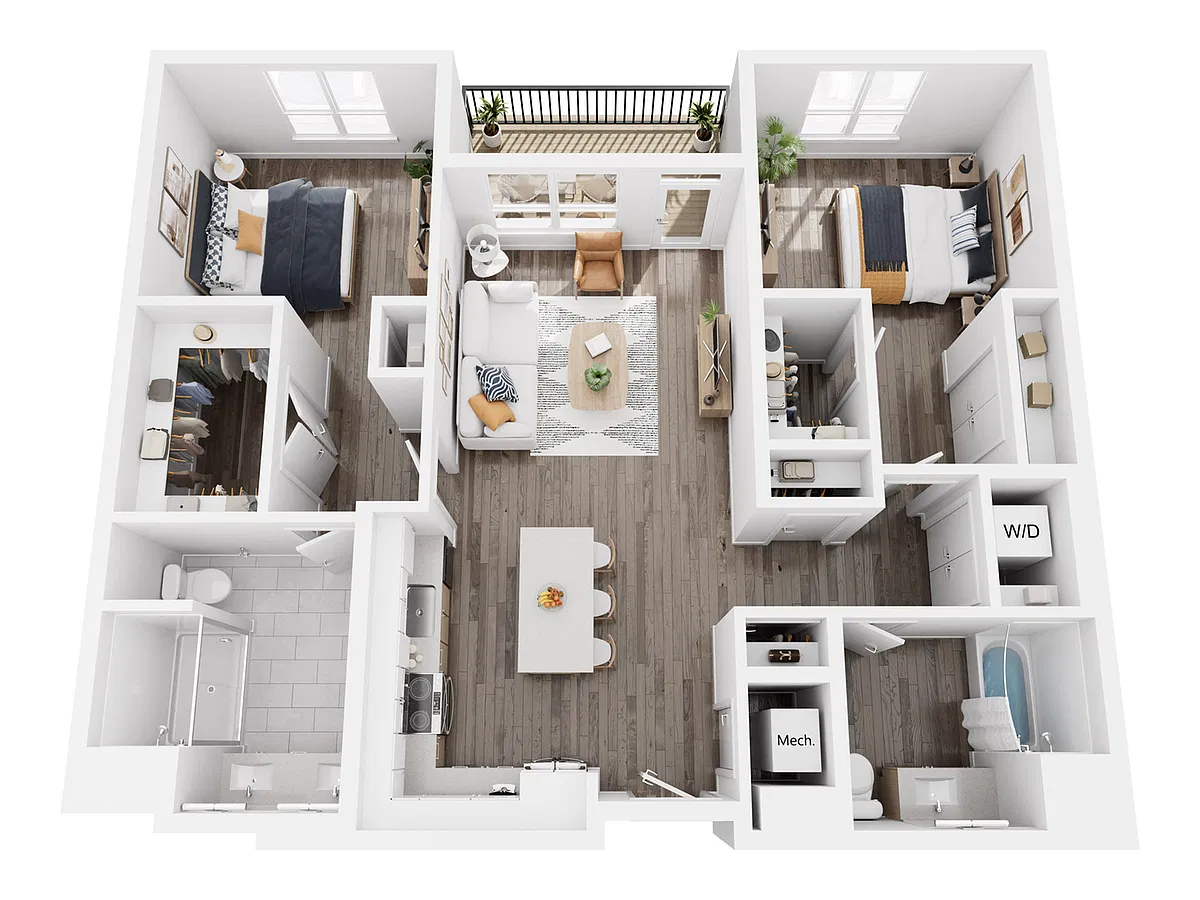 Floor plan B7