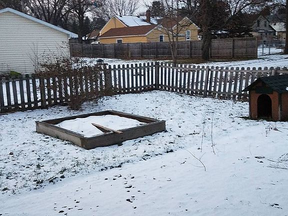 Sandbox and Large Patio