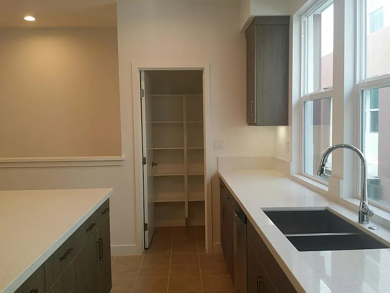 Kitchen with pentry