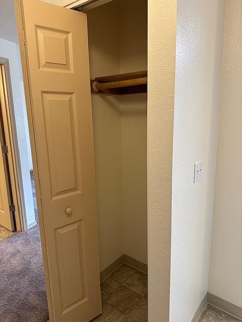 Charming coat closet.