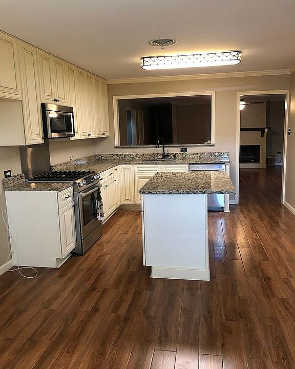 Completely remodeled kitchen