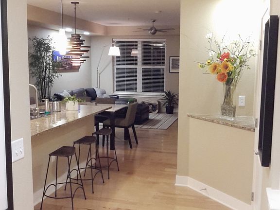 Entry, Kitchen and Living Room