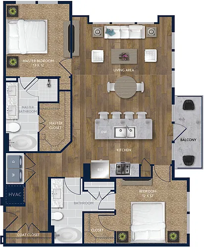 Floor plan B5B