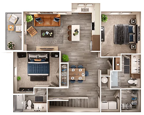 Floor plan The Hamlin