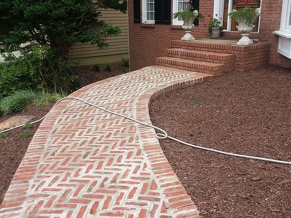 Herringbone Walkway