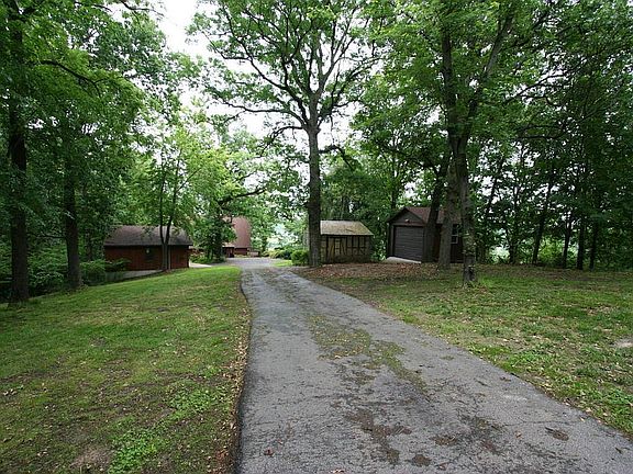 House and Garages View