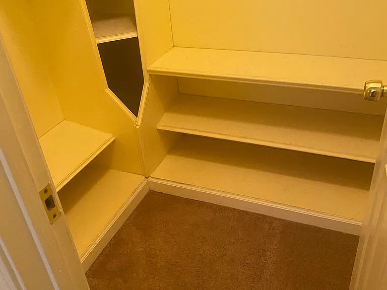 Master bedroom 
One of two walk in closets